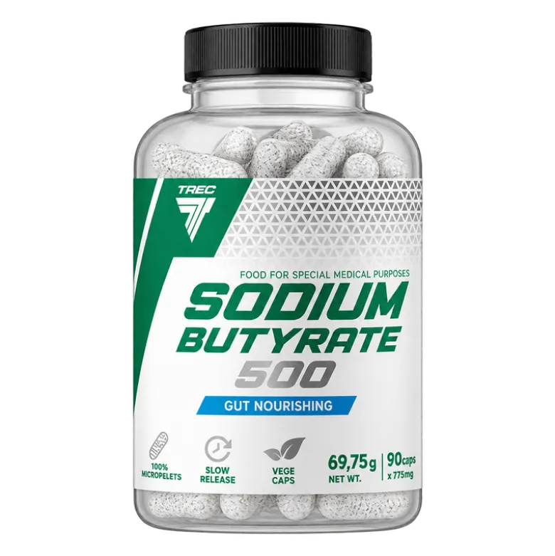 TREC Sodium Butyrate 500 90 caps.