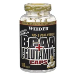 WEIDER BCAA+L-Glutamine 180 caps.