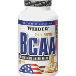 WEIDER BCAA 130 tabs.