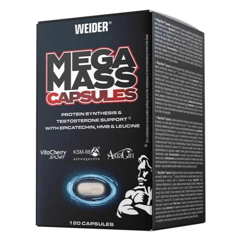 WEIDER Mega Mass Capsules 120 caps.