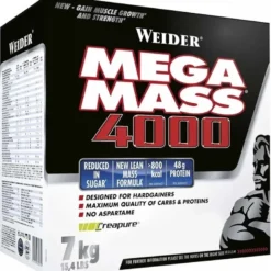 WEIDER Mega Mass 4000 7000 g - Smaki czekoladowe