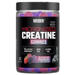 WEIDER Micronized Creatine Gummies 60-66 gummies