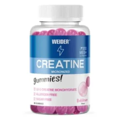 WEIDER Micronized Creatine Gummies 60-66 gummies