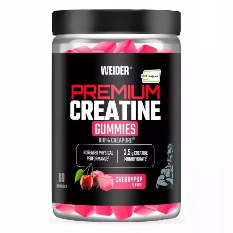 WEIDER Premium Creatine Gummies Creapure 60 gummies