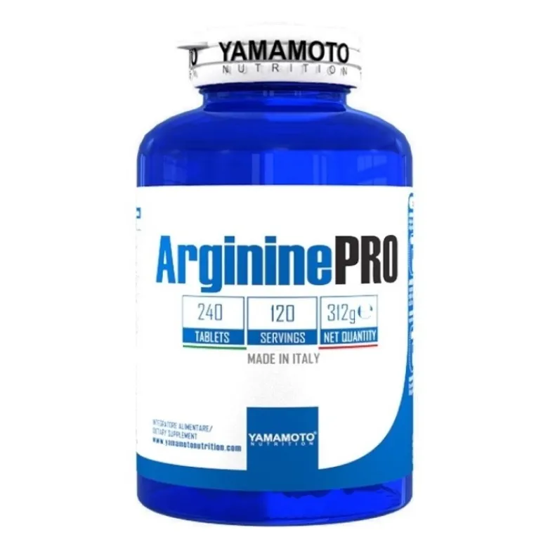 YAMAMOTO Arginina Pro 240 tabs.