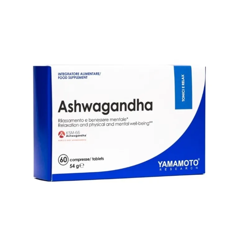 YAMAMOTO Ashwagandha KSM-66 60 tabs.