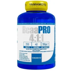 YAMAMOTO BCAA PRO 4:1:1 Aji Pure 200 tabs.