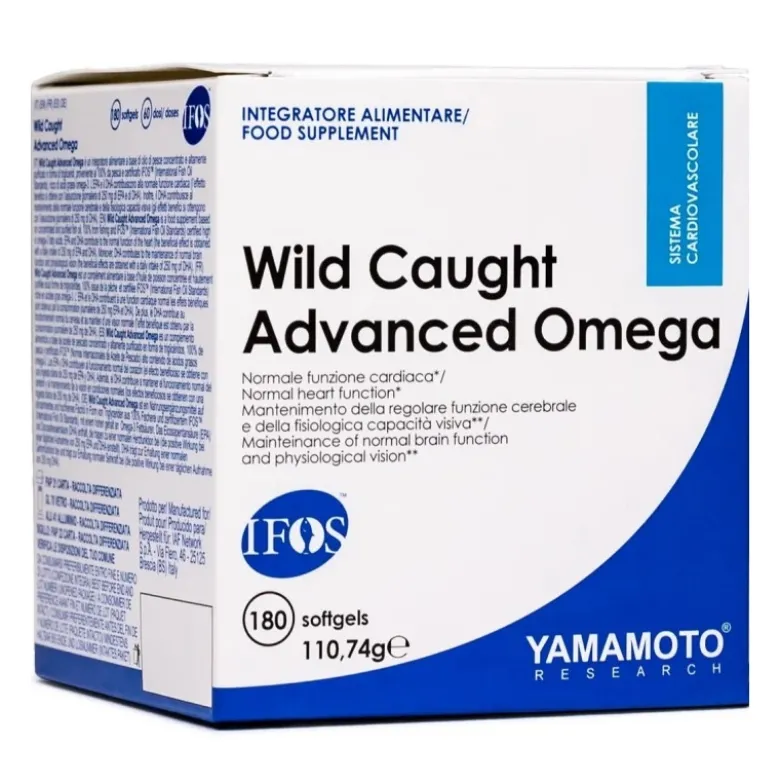 YAMAMOTO Wild Caught Advanced Omega 180 softgels
