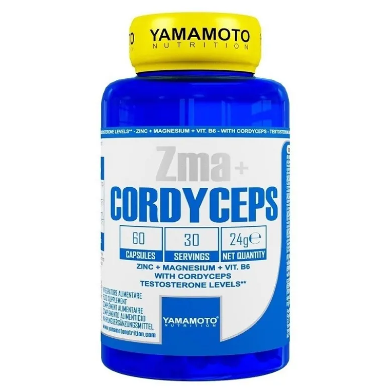 YAMAMOTO ZMA + Cordyceps 60 caps.