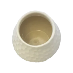 YERBA MATE Tykwa Ceramiczna Plaster Miodu